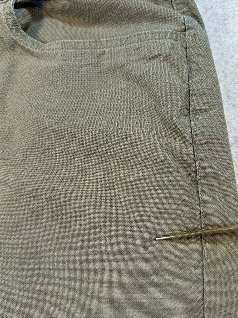 The North Face Olive Green Men’s Cargo/Hiking Pants Sz 38 Outdoor Adventure GUC